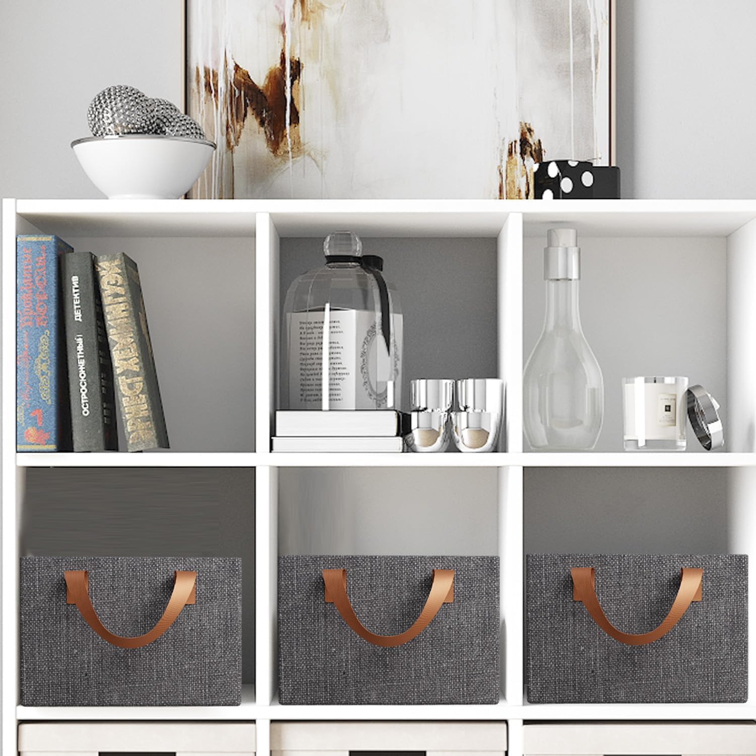 Cloth Organizer for Wardrobe  | Drawer Organizer with Transparent Window | Foldable Laundry Storage Box