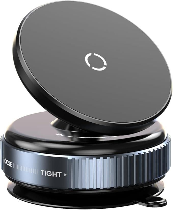 360° Rotating Magnetic Suction Phone Holder - Universal Car & Desk Mount