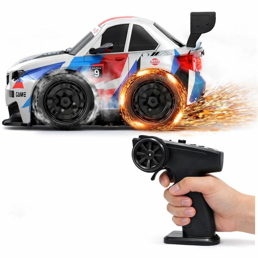 High-Speed RC Drift Car with Spark Effect - 2.4GHz Remote Control Racing Car